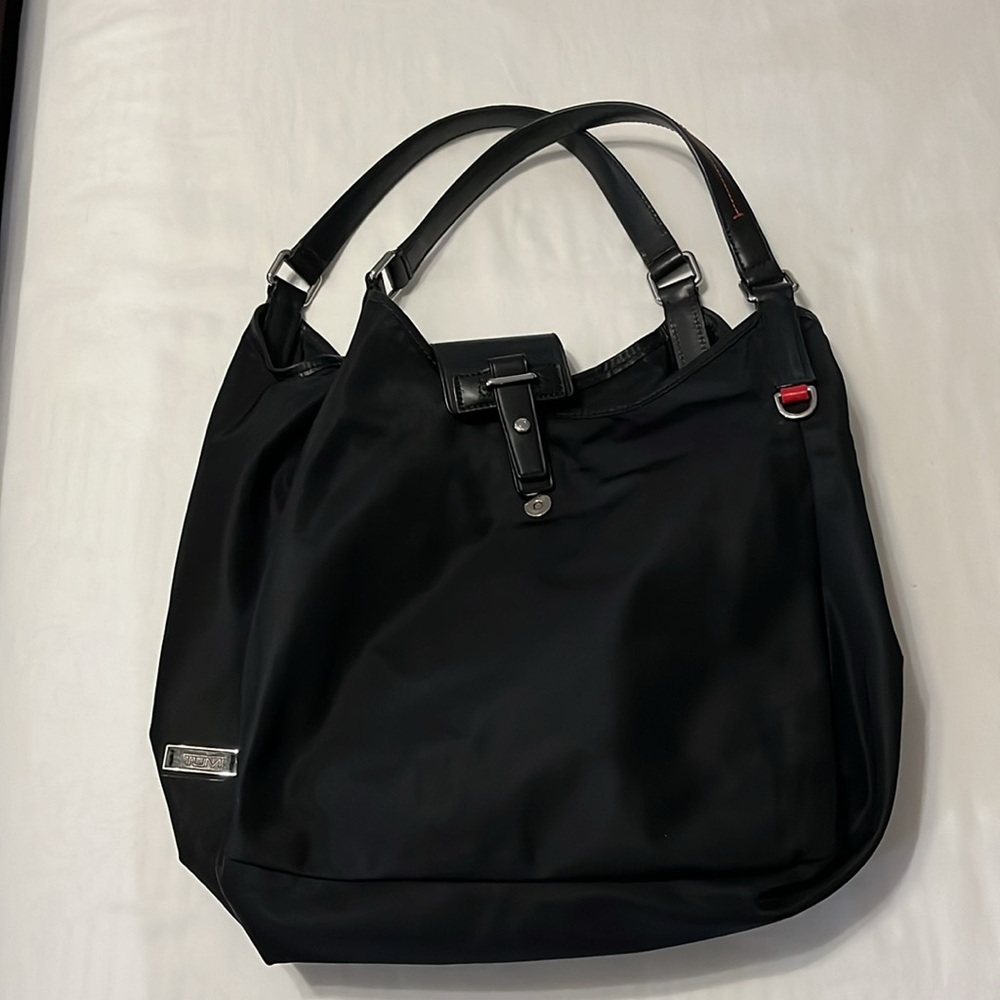 Tumi Nylon/Leather Handbag